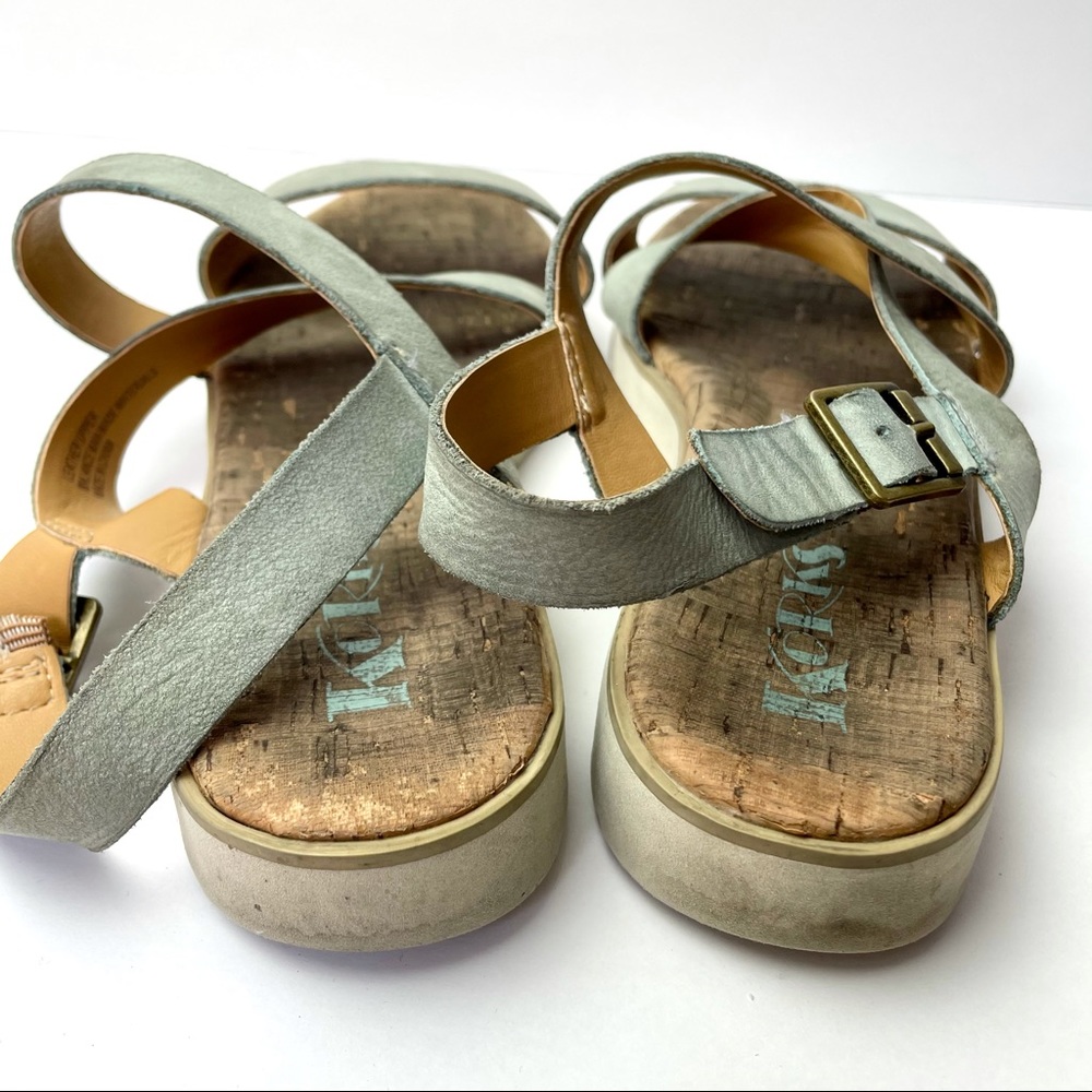 Kork-Ease Sindre Blue Platform Sandal - Picture 6 of 7